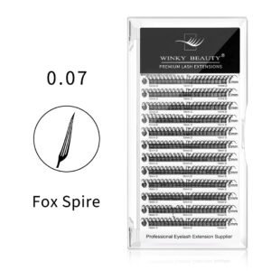 Comic Foxy Spire Premade Fans