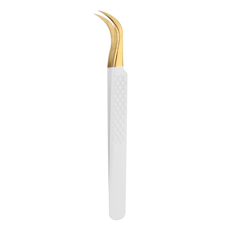 Tweezers丨Butterfly Volume Eyelash Extensions Tweezers-Curved type tweezers - Image 3