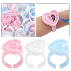 100 Pcs/pack Sweet Heart Glue Cups