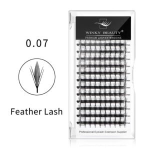 Comic Feather Premade Fans