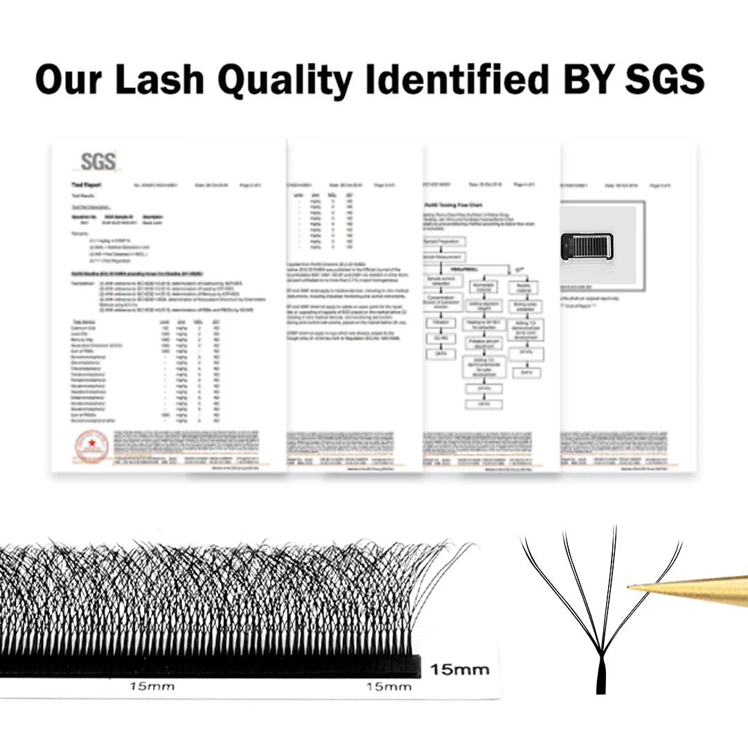 0.07mm 4D WW Shape Eyelash Extension - Image 2