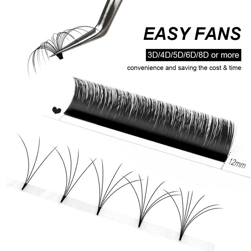 Glam Black Easy Fan Lashes - Image 2