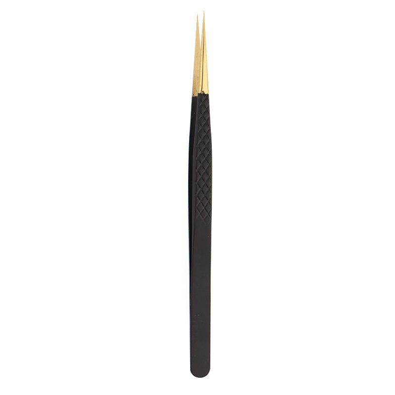 Tweezers丨Peacock Straight Tweezers Professional Eyelash Extensions Tweezers - Image 3
