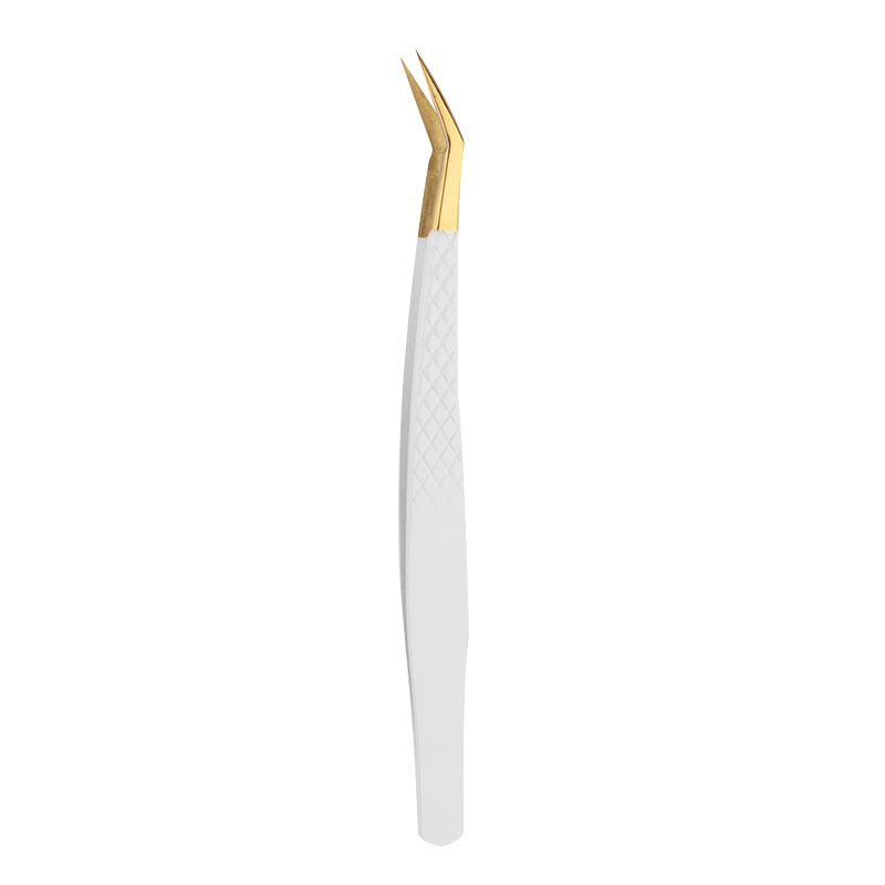 Tweezers丨Longer Version Golden Feather Eyelash Extensions Tweezers - Image 3