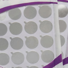 300Pcs Disposable Aluminum Foil Grafting Eyelash Glue Sticker - Image 5