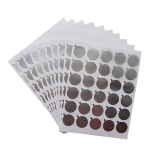 300Pcs Disposable Aluminum Foil Grafting Eyelash Glue Sticker