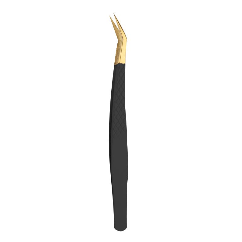 Tweezers丨Longer Version Golden Feather Eyelash Extensions Tweezers - Image 4