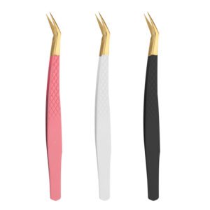 Tweezers丨Longer Version Golden Feather Eyelash Extensions Tweezers