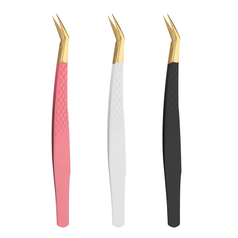Tweezers丨Longer Version Golden Feather Eyelash Extensions Tweezers