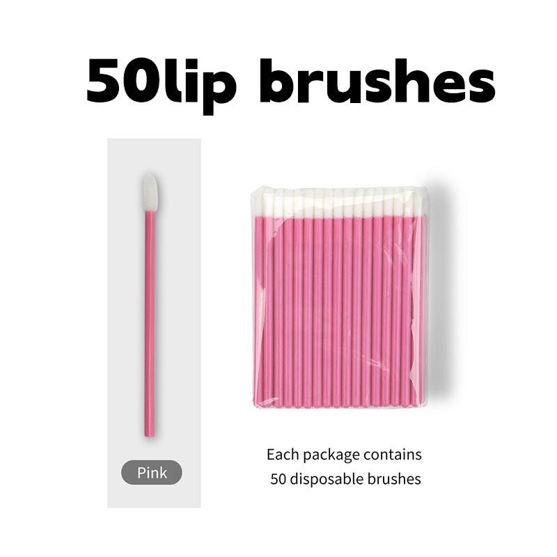 50Pcs/lot Disposable Makeup Lip Brush Eyelash Cleaner Cleaning Cosmetic Make Up Tools - Image 3