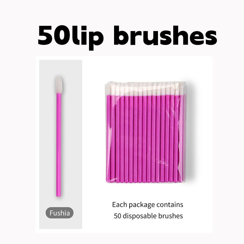 50Pcs/lot Disposable Makeup Lip Brush Eyelash Cleaner Cleaning Cosmetic Make Up Tools - Image 5