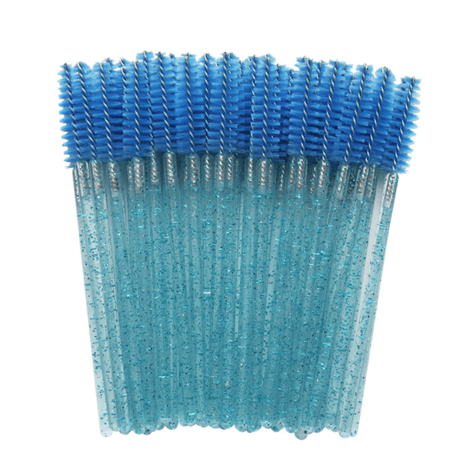 50pcs/lot Crystal Handle Eyelash Brushes - Image 5