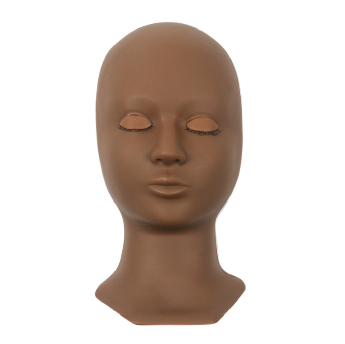 Advanced Eyelash Extension Training Mannequin Head With Replacement Eyelids - Image 4