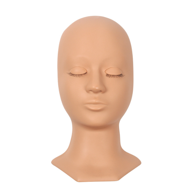 Advanced Eyelash Extension Training Mannequin Head With Replacement Eyelids - Image 5