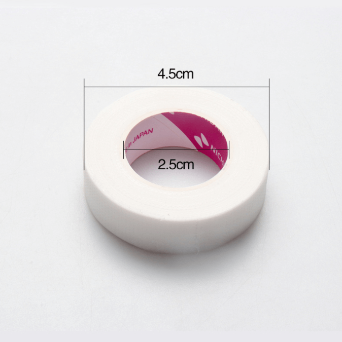 Japan Medical Non-woven Fabric Wrap Breathable Paper Tape For Eyelash Extension(1 roll) - Image 2