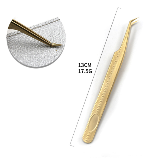 Tweezers丨Queen Tweezers Professional Eyelash Extensions Tweezers