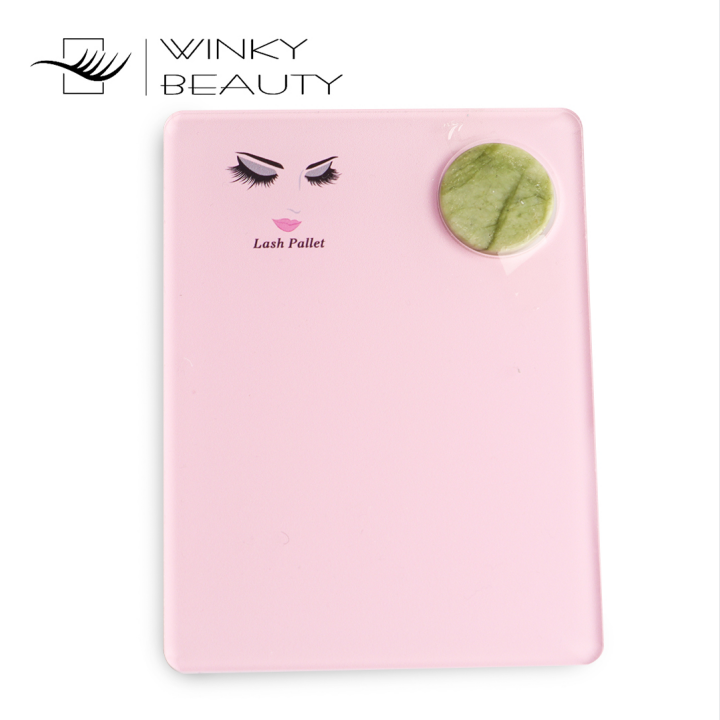 Wink Beauty Double use Glass Lash pallet & Glue Holder - Image 2