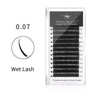 Wet Wispy Spikes Individual False Eyelashes